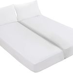 Kingnex Split King Mattress Protector for Adjustable Beds