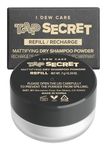 I DEW CARE Dry Shampoo Powder Refill - Tap Secret Refill | With Black Ginseng, Non-aerosol, Benzene-free, Mattifying Root Boost, No White Cast, Travel Size Dry Shampoo for Teens, Women and Men