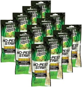 Hot Shot No-Pest Strip 2, Controlled Release Technology Kills Flying and Crawling Insects 2.29 Ounce (Value Pack of 12)