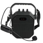 Retekess TC102 Wireless Voice Amplifier,Wireless Voice Amplifier Bluetooth Teacher Microphone,Portable Waistband Microphone Amplifier for Teacher, Yoga Coach, Presentation, Tour Guide