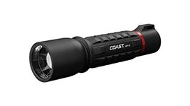 Coast XP11R 2100 Lumen USB-C Rechargeable LED Flashlight with Slide Focus and Pure Beam Focusing Optic, 4 Light Modes