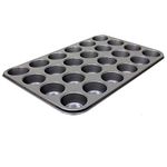 Thunder Group SLKMP024 24 Cup Muffin Pan, Non Stick, 0.4 mm