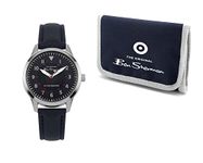 Ben Sherman Kids Watch and Wallet Gift Set, Kids Wristwatch with Navy Blue Dial and Navy Blue Strap with Matching Wallet BSK004UG - 2 Year Warranty