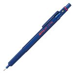 rOtring 600 Mechanical Pencil | 0.7 mm | Blue All-Metal Body Propelling Pencil | Non-Slip Knurled Grip & Hexagonal Barrel