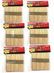 GOLD LEAF Ice Cream Sticks 300 Pcs Wooden Ice Cream Sticks Popsicle Sticks (Pack of 300 Pcs)