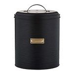 All-Green Living Metal Compost Caddy – Black Otto – 2.5 Litre - Small Food Waste Bin Composting Guide