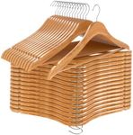 Utopia Home Premium Wooden Hangers 