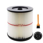 EZ SPARES Replacement for Shop-Vac Craftsman 9-17816 Filter,Wet/Dry Cartridge,for Most 5 Gallon & Larger Vacs Part Accessories