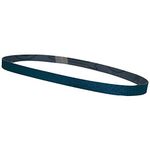 Makita A-34475 3/8-Inch x 21-Inch Abrasive Sanding Belt 100 Grit - 10 Pack