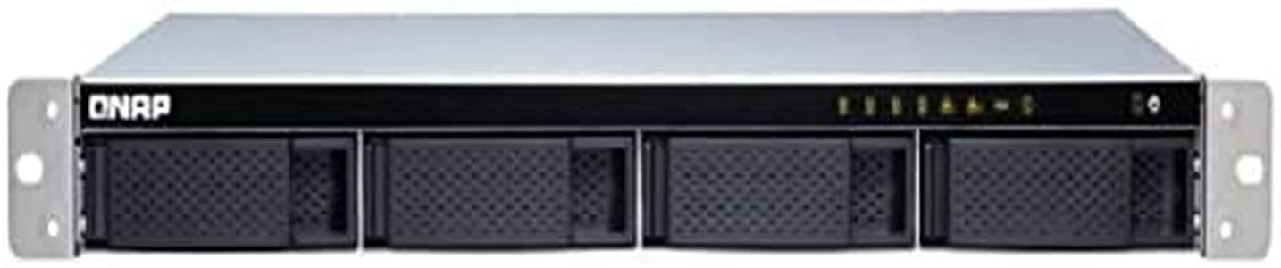 QNAP TS-431XeU-2G 4-Bay 1U Short-Depth Rackmount NAS with 10Gbe SFP+ Port