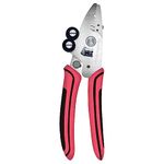 Signal fire Fiber Optic Wire Stripper, 8 in 1 Fiber Optic Wire Stripper Tool, Pliers Wire Stripping Electrician Tools, Cutting and Cleaning, Fiber Cable Stripping Tool