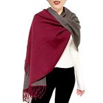 ehsbuy Cashmere Scarfs For Women Soft Pashmina Shawls And Wraps Reversible Long Large Winter Warm Thick Ladies Scarves With Tassel For Weddings Womens Gifts