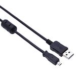 Kodak U-8 Easyshare USB Cable Cord Lead for V550, V803, Z612, Z650, Z700, Z710, Z712 IS, Z730, Z740, Z760, Z812 IS, Z885, Z915, Z950, Z980, Z981, Z1012 iS, Z1015 iS, Z1085 IS, Z1275, Z1285, Z1485 IS