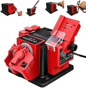 Electric Drill Bit Sharpener, Universal Sharpening Station Multifunctional Sharpener for Drill Bit Scissor Knife Chisel
