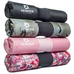 GENESIS SYSTEMS Squat Pad Barbell Pad for Hip Thrusts Squats Lunges Glute Bridge - Foam Pad for Weight Lifting Neck Shoulder Support - Barbell Cushion Hip Thrust Pad for Standard and Olympic Bars