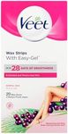 Veet Easy Gelwax Wax Strips Normal 