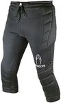 HO Soccer Unisex 3/4 Logo Goalkeeper Pants Black