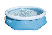 Bestway Clear Fast Set Above Ground Pool - 8 feet, Blue