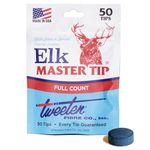 Tweeten Elk Master Billiard Pool Cue Tips - 1 Box - 50 Tips - Choose Your Size (14 mm)