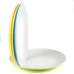 YRR 4 Set Large Plastic Dinner Plat