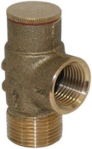 Merrill MFG PRVNL75 No Lead Brass Pressure Relief Valve 75 PSI, 3/4"