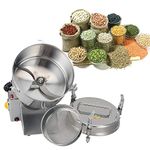 Electric Grain Mill Grinder,Stainless Steel Grain Mill Grinder,Grains Spices Herbs Cereals Coffee Dry Food Grinder Mill Grinding Machine 500g