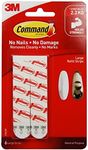 Damage Free Command 17023P Mounting Strips 6-Pack, Large, White, (15729)