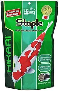 Hikari 17.6-Ounce Staple Floating Pellets for Koi and Pond Fish, Medium