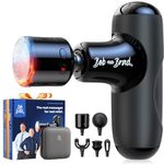 Mini Massage Gun with Heat and Cold Therapy, Bob and Brad Q2 Pro Pocket-Sized Deep Tissue Muscle Massage Gun with Carry Case, Ultra Quiet Portable Percussion Massager for Pain Relief Recovery