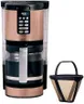 Ninja Programmable XL 14-Cup Coffee Maker PRO with Permanent Filter, 2 Brew Styles Classic & Rich, Delay Brew, Freshness Timer & Keep Warm, Dishwasher Safe, Copper, DCM201CP