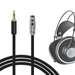 Geekria Apollo Braided Nylon Upgrade Audio Cable Compatible with AKG K702 K271 Headphones, 3.5mm (1/8'') to XLR Replacement Headphones Cord for Hi-Resolution Audiophile, HiFi Headset (4.9ft/1.5m)