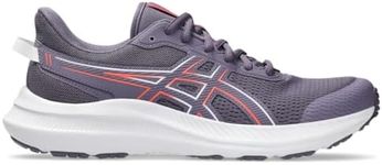 Asics Women's JOLT 5 Running Shoes, 8, Greyish Purple/Coral Reef