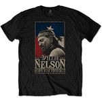 Rock Off Willie Nelson Born for Trouble Official Tee T-Shirt Mens Unisex (XX-Large) Black