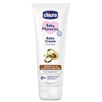 Chicco Baby Moments Baby Cream for Babies with Argan Oil & Avocado Butter, 100g| Natural Ingredients for Hydrated Skin | Dermatologically Tested | Phenoxyethanol, Parabens & Lauryl sulphates free