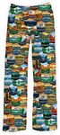 BRIEF INSANITY Lounge Pajama Pants for Men and Women| Parks of America Camping Souvenier Print Bottoms - Comfy, Ultra Soft, Novelty Unisex Loungewear Pants (Parks of America Pants, Small)