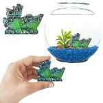 VAYINATO® Mini Wrecked Ship Aquarium Nano and Bowl Decoration Toy | Minature Decoration Toy |Realistic Natural Look| Resin Material | No Fade Out (Buy 1 Get 1 Free (2 Pcs)) by Petzlifeworld