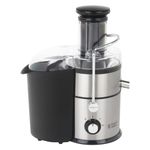 RUSSELL HOBBS RJE1000FA Full Apple Juice Extractor 1000W | FA Juicer with LED (Black/Silver) | Juice Jug of 1l capacity , Detachable pulp collector