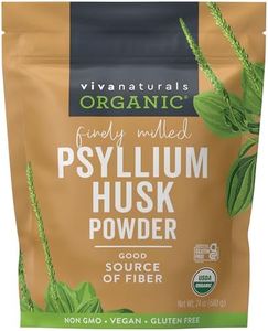 Organic Psyllium Husk Powder (1.5 lbs) - Easy Mixing Fiber Supplement, Finely Ground & Non-GMO Powder for Promoting Regularity