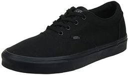 Vans Women's Doheny Sneaker, Black Canvas Black Black 186, 6 UK