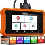 LAUNCH X431 Elite V2.0 OBD2 Full System Code Reader for AUDI for VW for Skoda for Seat, All Service, Bi-Directional Car Diagnostic Tool for VAG, ECU Coding Key Programming OBDII Scanner Free Update