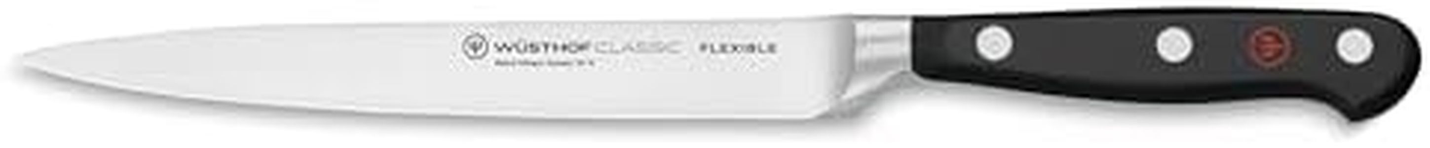 Wüsthof Classic 6 Inch Fish Fillet Knife, Flexible Blade (1040102916), Precision Forged High-Carbon Stainless Steel Blade