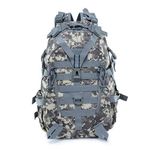 FANDARE Military Tactical Backpack Waterproof Heavy duty Backpack 3 Day Assault Pack Molle Bag Backpacks Army Backpack for Men Tactical Laptop Backpack Bug Out Bag Hiking Rucksack