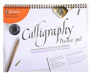 Brause 96450B - Calligraphy spiral pad 50 sheets ruled cream A4 (French and English)