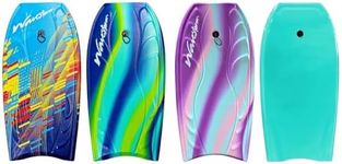 Wavestorm 40" 2-Pack Bodyboards with Contour Deck, Slick Bottom, and Wrist Leashes