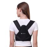 ZEDAN Neoprene Posture Corrector For Men & Women | Posture Corrector Belt For Back & Shoulder | Back Support Belt | Back Straightener Brace For Spine & Body Posture Correction | Universal Size