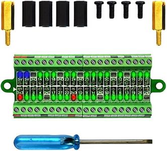 Ultra-Small RPi GPIO Status LED & Terminal Block Breakout Board Module for Raspberry Pi