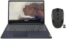 Lenovo IdeaPad 3i Chromebook 15.6” FHD Display | Intel Celeron N4500 | Intel UHD Graphics | HDMI | Abyss Blue | 8GB RAM | 64GB SSD | Chrome OS | Bundle with USB 3.0 Hub