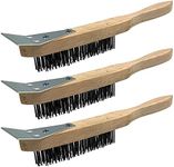 Wooden Wire Brush Set – Heavy Duty 