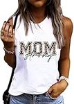 Mom Strong Muscle Tank Tops Funny L