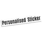 Custom Car Sticker Personalised Name Lettering Stickers Vinyl Windscreen Decal 55cm